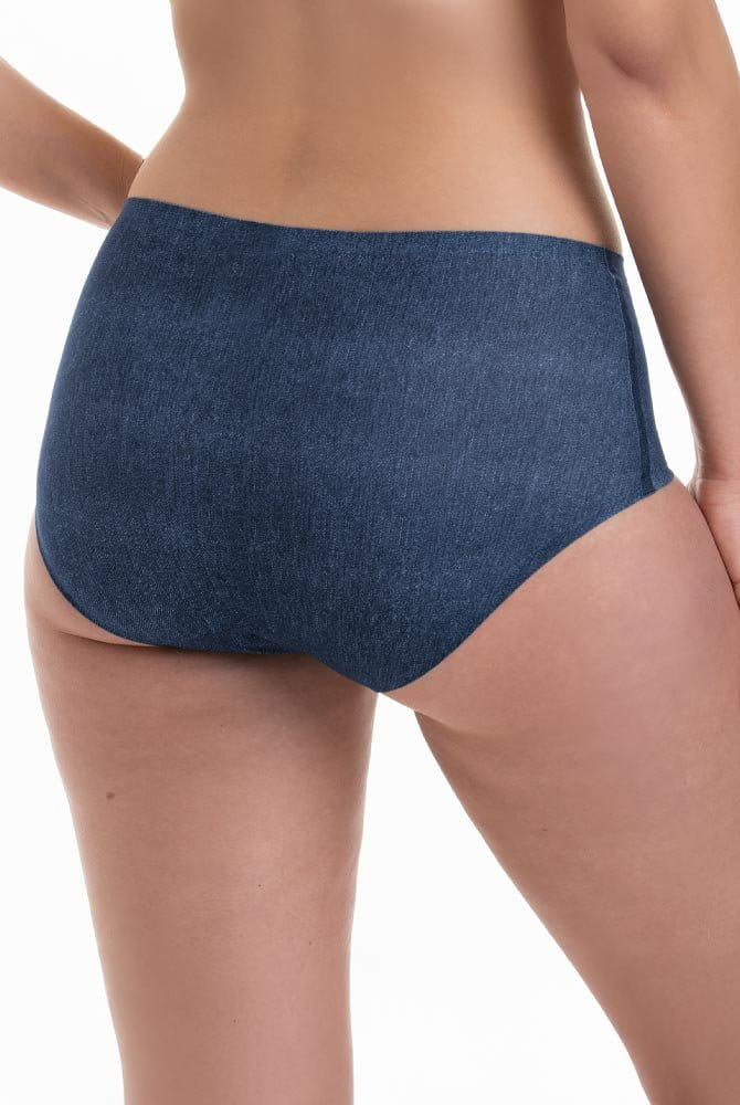 Anita Slip Essential Art High Waist+ 1346 jeans - Rückansicht