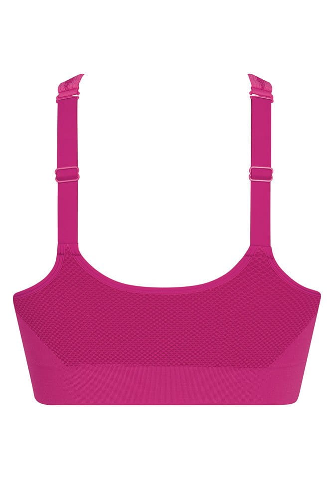 Anita Active Sport-Top EasyMove Zip 5511 candy pink - Rückansicht