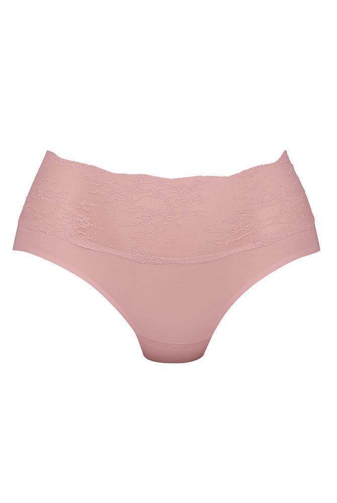 Anita Essential Lace High Waist Slip 1304 in rosewood - Vorderansicht