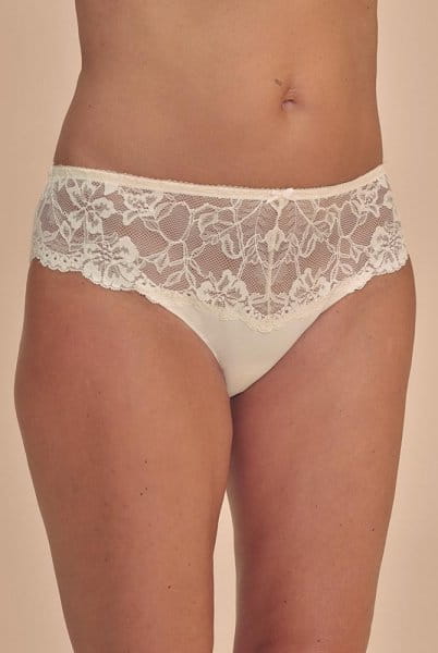 Amoena Slip Floria 45124 wollweiß - Vorderansicht