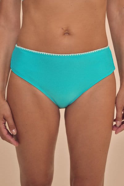 Amoena Bikinihose Salerno MH 71801 helljade/weiß - Vorderansicht