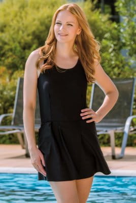 Suprima Inkontinenz-Badeanzug sportlich 1520 schwarz