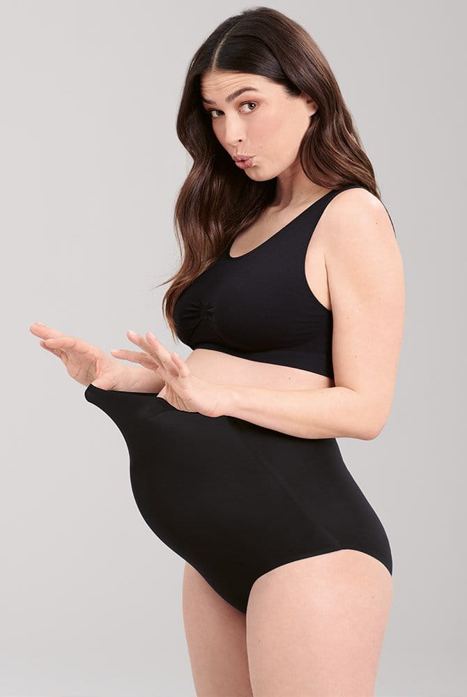 Anita Maternity Schwangerschafts-Slip Essential 2-er Pack 1757-2 schwarz mit Bustier Lotta (separat erhältlich)