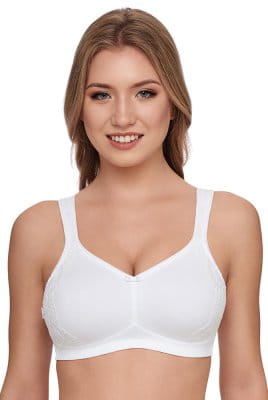 SUSA Minimizer-BH London ohne Bügel 8014 weiß Vorderansicht
