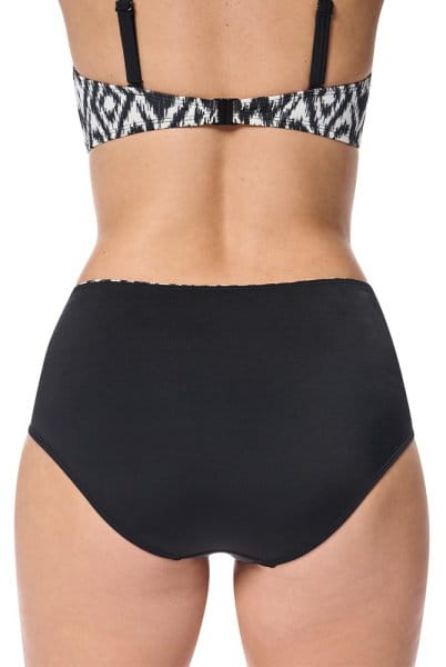 Amoena Bikinihose Salta 71783 schwarz-weiß - Rückansicht