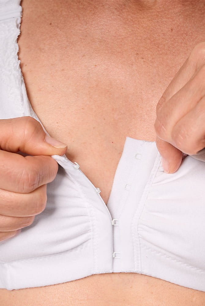 Amoena Erstversorgungs-BH Hannah 2160 weiß mit Hakenverschluss