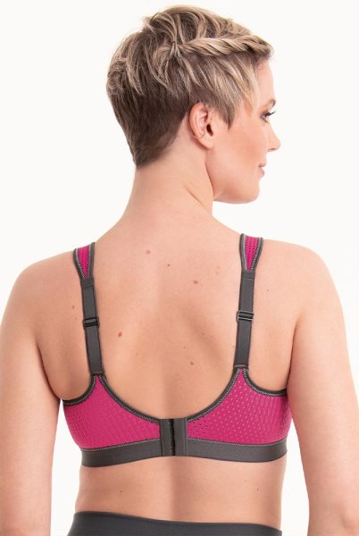 Anita Active Sport-BH performance 5566 pink/anthrazit - Rückansicht