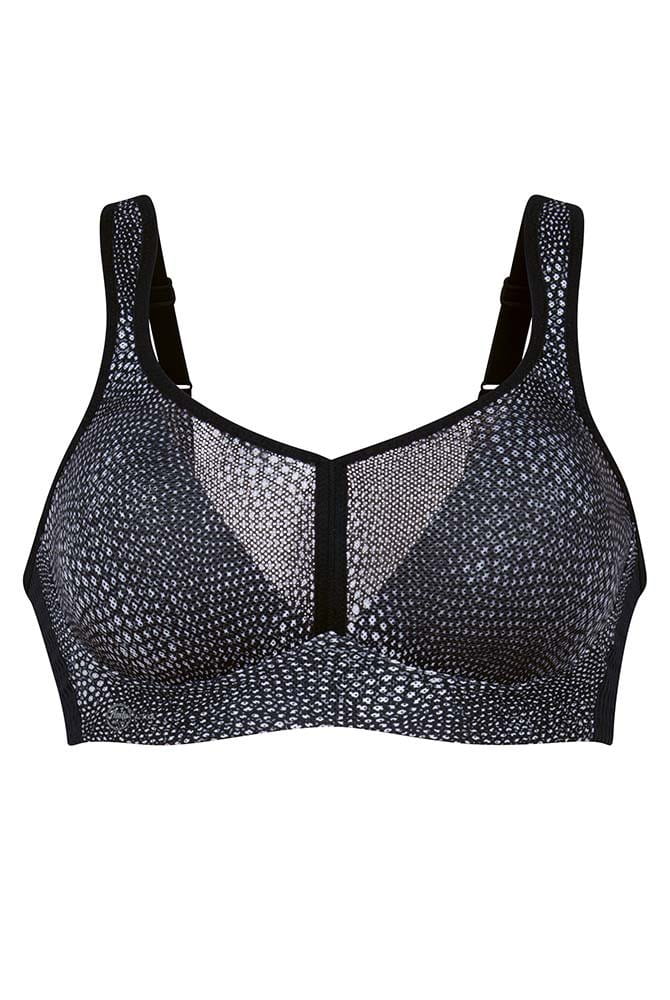 Anita active Sport-BH Air Control 5544 bubble grey - Vorderansicht
