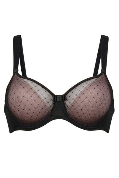 Rosa Faia Bügel-BH Eve 5209 schwarz - Vorderansicht