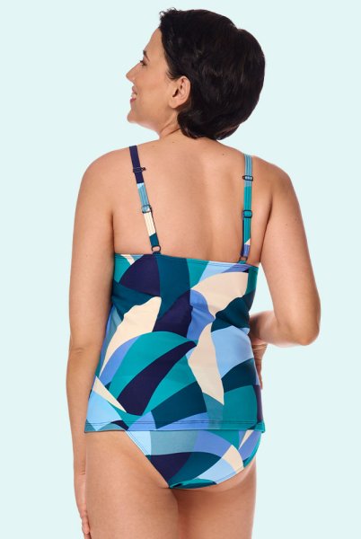 Amoena Prothesen-Tankini-Oberteil Lisbon 71753 - Rückansicht