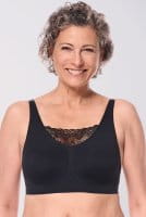 Amoena Prothesen-BH Esra SB 45095 schwarz - Vorderansicht