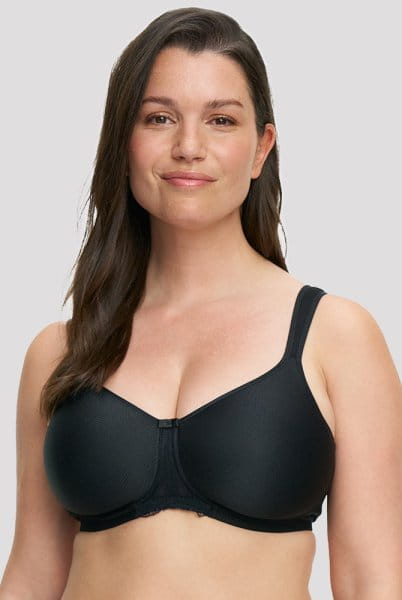 Susa BH Porto Big Cup ohne Bügel 8234 schwarz - Vorderansicht