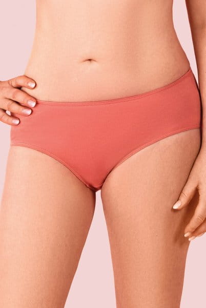 ABC Slip Classic Cotton 422 terracotta - Vorderansicht