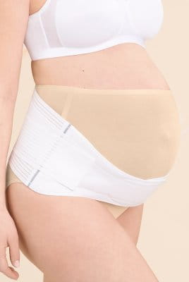Anita Maternity BabyBelt+ Schwangerschafts-Gurt 1710 weiß - Vorderansicht