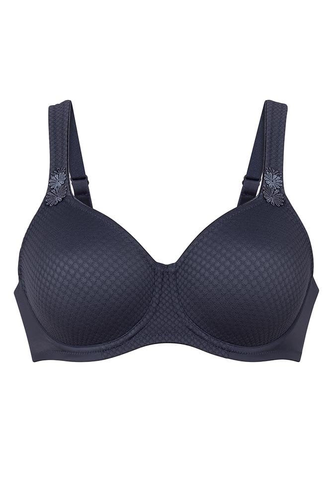 Anita Komfort-BH Leni mit Bügel 5884 shadow blue - Vorderansicht