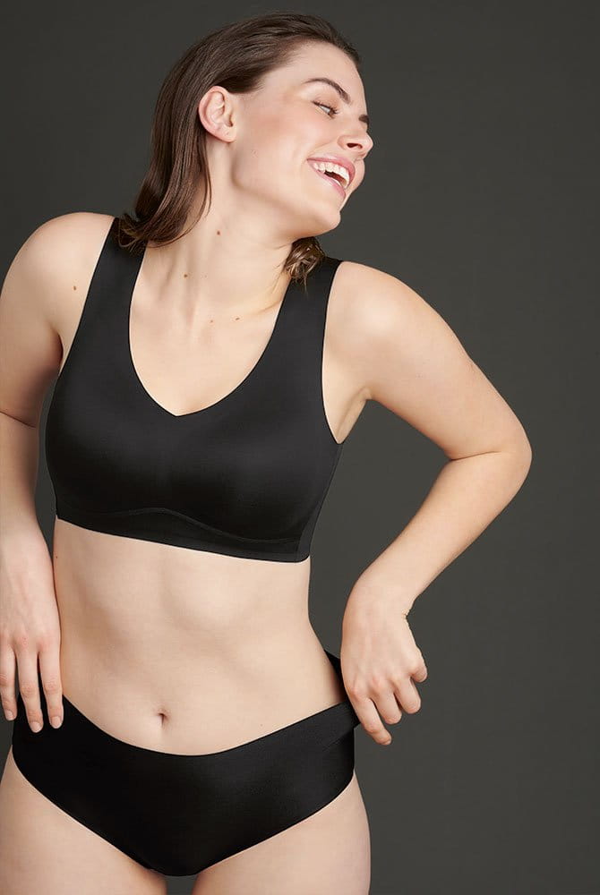Anita Bralette Essential 5405 schwarz mit Slip Essential