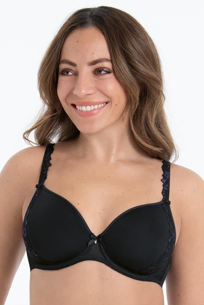 Rosa Faia Bügel-BH Suzette mit Spacerschale 5255 schwarz - Vorderansicht