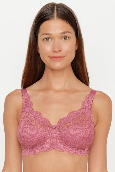 Susa BH Latina ohne Bügel 7814 pflaume - Vorderansicht