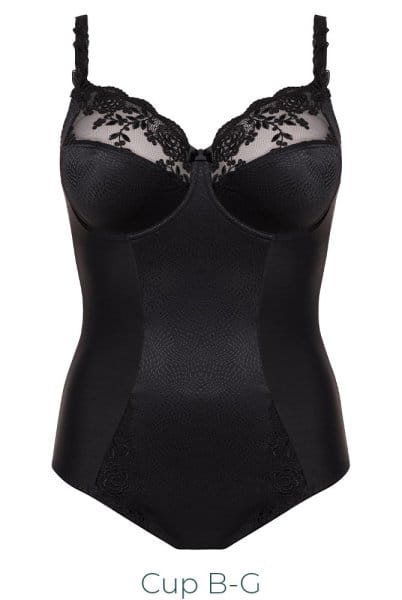 Ulla - Bügel-Body Ella - schwarz