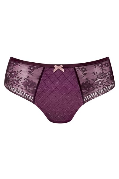 Rosa Faia Taillenslip+ Rosemary 1385 purple - Vorderansicht