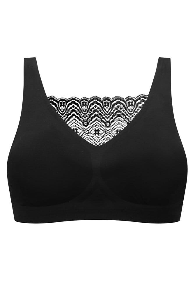 Amoena Prothesen-BH Esra SB 45095 schwarz - Vorderansicht