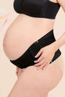 schwarz BabyBelt+ Schwangerschafts-Gurt schwarz