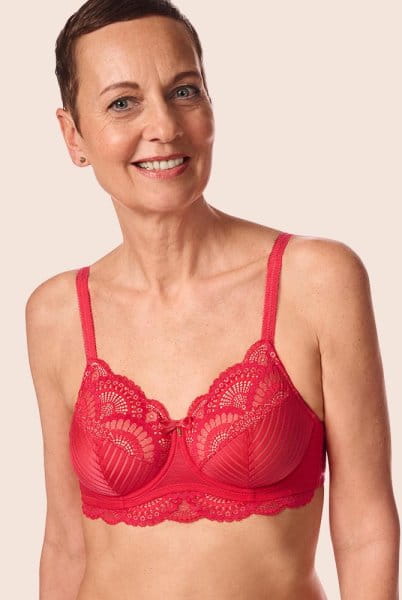 Amoena Prothesen-Bügel-BH Karolina WB 45086 hot pink - Vorderansicht