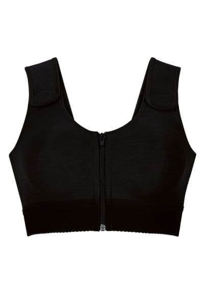 Anita Care Kompressionsbandage Valencia mit Prothesentaschen 1194X schwarz - Vorderansicht