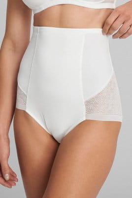 SUSA Highwaist-Panty Milano 5556 ivory - Vorderansicht
