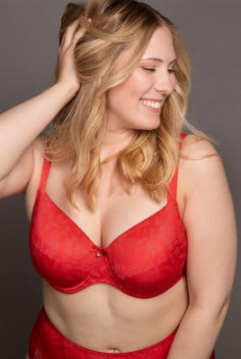 Ulla BH Jasmin gemoldet 2720 mohnrot