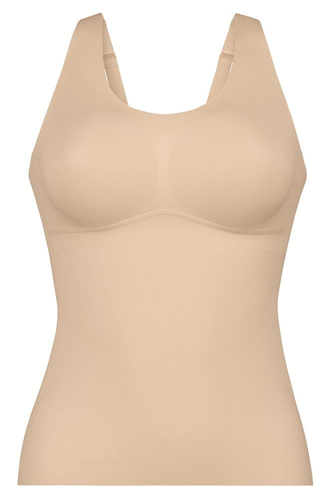 Anita Essential Hemd mit Schale 0654 in Farbe desert - Vorderansicht