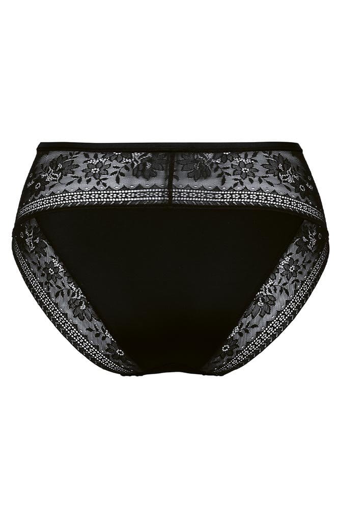 Rosa Faia Taillenslip+ Rosemary 1385 schwarz - Rückansicht