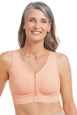 Amoena Erstversorgungs-BH Emilia 45012 in rose haut in der Vorderansicht