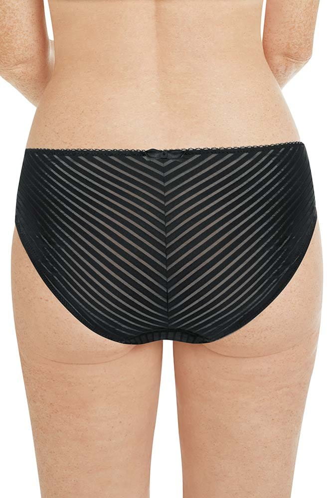 Amoena Slip Karolina schwarz in der Rückenansicht