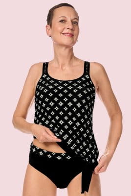 Amoena Prothesen-Tankini-Top Palermo BL 71747 - Vorderansicht