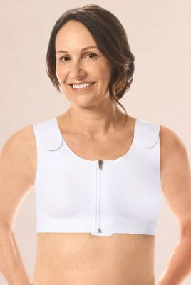 Amoena Prothesen-BH Lymph Flow SB FC 44814 weiß - Vorderansicht