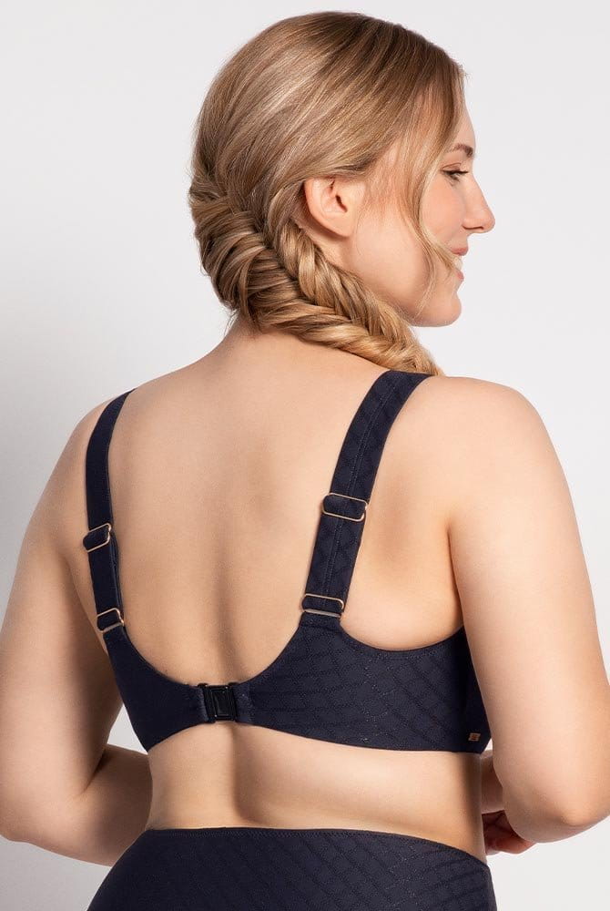 Ulla Bikini-Oberteil Monaco 9823 midnight - Rückansicht