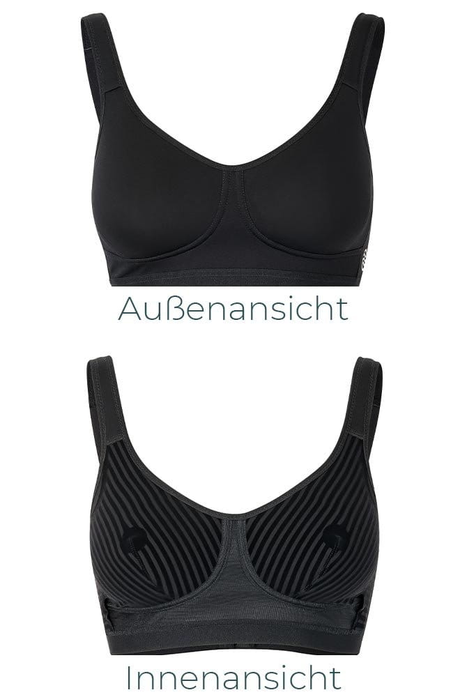 ABC Prothesen-BH Move Bra ONE 526 Außenansicht vs. Innenansicht