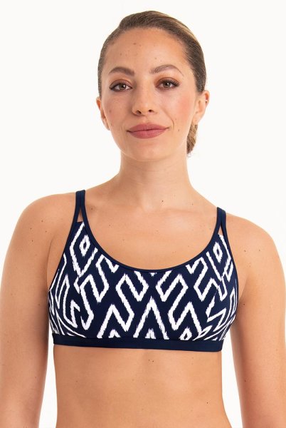 Anita Care Prothesen-Bikini-Oberteil Alia Tribal Monotones 6555-1 - Vorderansicht