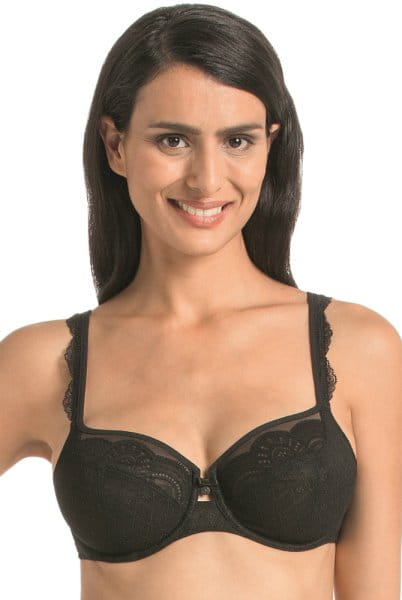 ROSA FAIA Bügel-BH Selma 5634 schwarz Vorderansicht