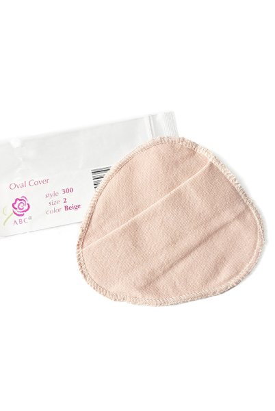 ABC Breast Care Stoffhülle 300 für ovale Brustprothesen