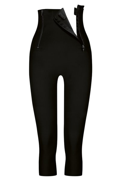 Amoena CuraScar Bermuda 2-ZIP-BO 45003 schwarz - Vorderansicht