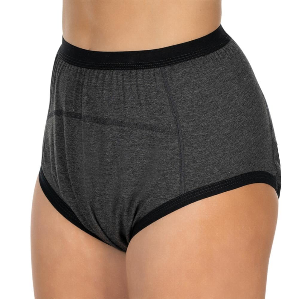 Suprima Inkontinenzslip bodyguard Slip 3 1259 anthrazit - seitliche Vorderansicht