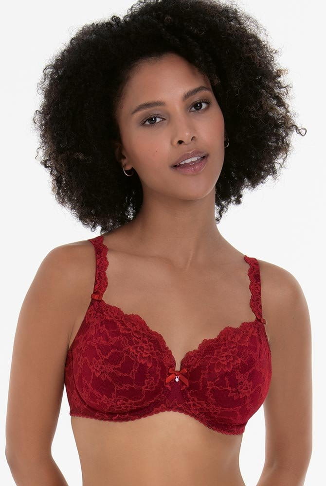 ROSA FAIA Bügel-BH Bobette 5288 rubin - Vorderansicht