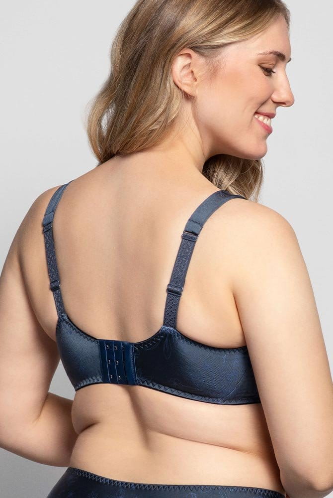 Ulla Bügel-BH Viola 3223 midnight - Rückansicht