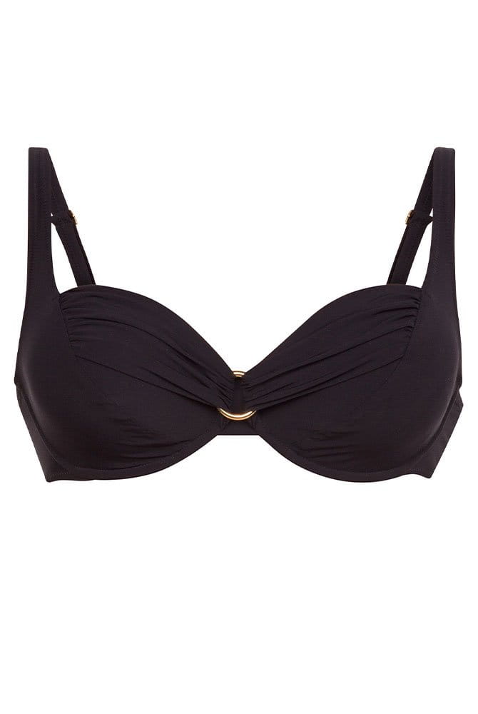 Anita Bikini-Top Hermine 8411-1 schwarz - Vorderansicht