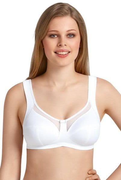 Anita Komfort-BH Clara (ohne Bügel) 5459 weiß - Vorderansicht