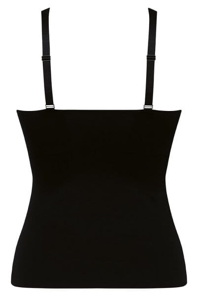 Anita Essential Hemd mit Schale 0654 in Farbe schwarz - Rückansicht