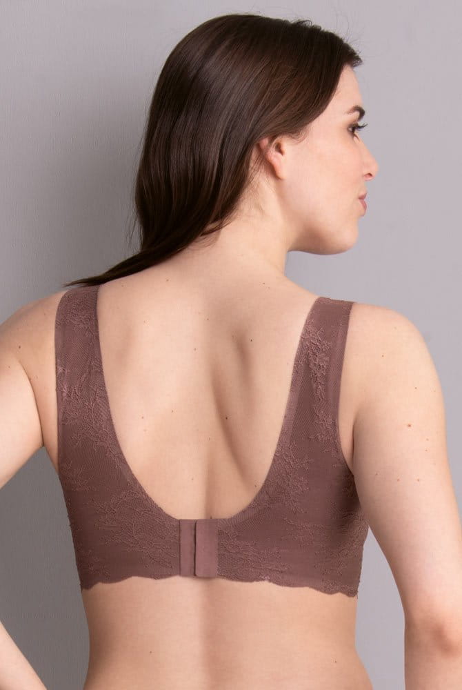 Anita Essential Lace Bralette 5400 berry - Rückansicht