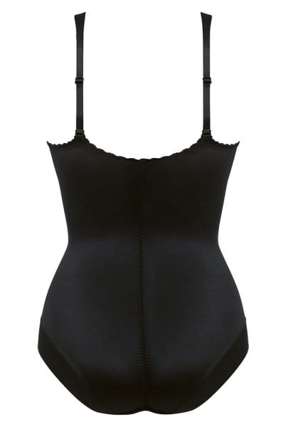 Rosa Faia Bügel-Body Sita 3465 schwarz - Rückansicht